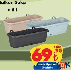 SAHRA ASKILI BALKON SAKSI 8 L SAHRA ASKILI BALKON SAKSI 8 L
